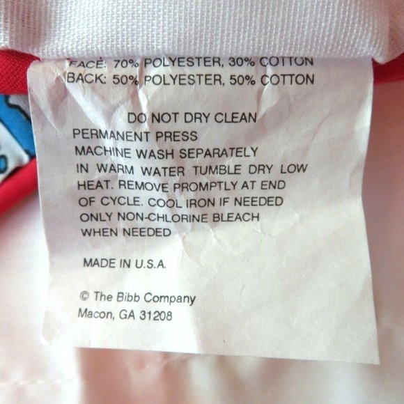 1992 Britt Allcroft Limited Thomas the Train & Friends Pillow Shams 2 Standard - Picture 5 of 10